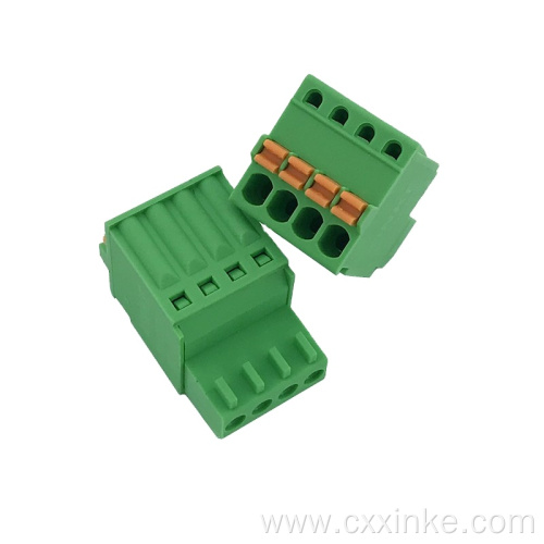 pitch 2.5mm plug-in female terminal block connector